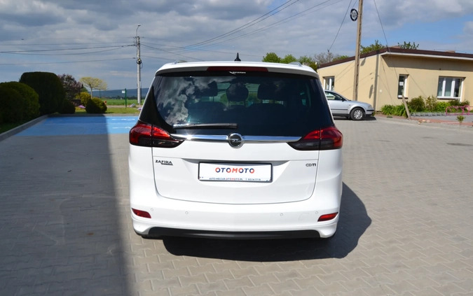 Opel Zafira cena 38900 przebieg: 229000, rok produkcji 2013 z Sokółka małe 232